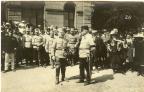 1916 Hlavní Nádraží, vojenská přehlídka