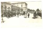 1916 Hlavní nádraží, vojenská přehlídka