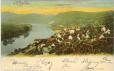 1902 Dolní Zálezly + panorama směrem na Dubice