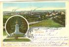 1904  Pomník Josefa II. v parku a pohled na ul. Zborovskou