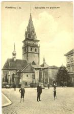 1920- Husovo Nám. pohled od Hradčan